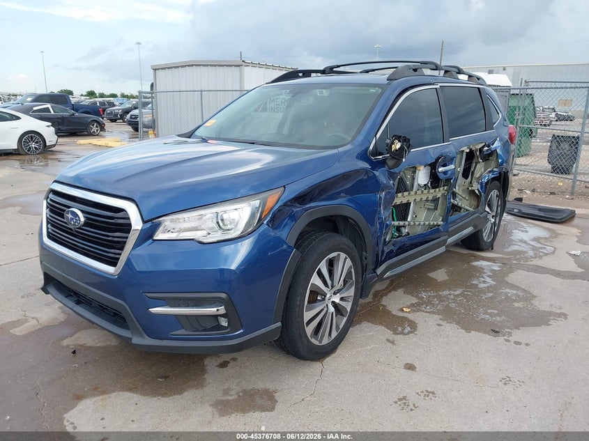 Vin: 4s4wmard7n3406496, lot: 45874694, subaru ascent touring 20222