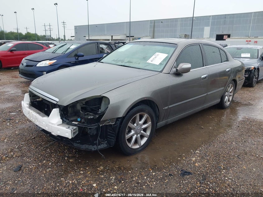 2005 INFINITI Q45 SEDAN 4.5L V-8 DOHC, VVT, 340HP