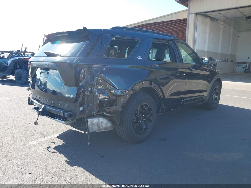 Vin: 1fmsk8jh5ngb21302, lot: 45874712, ford explorer timberline 20224