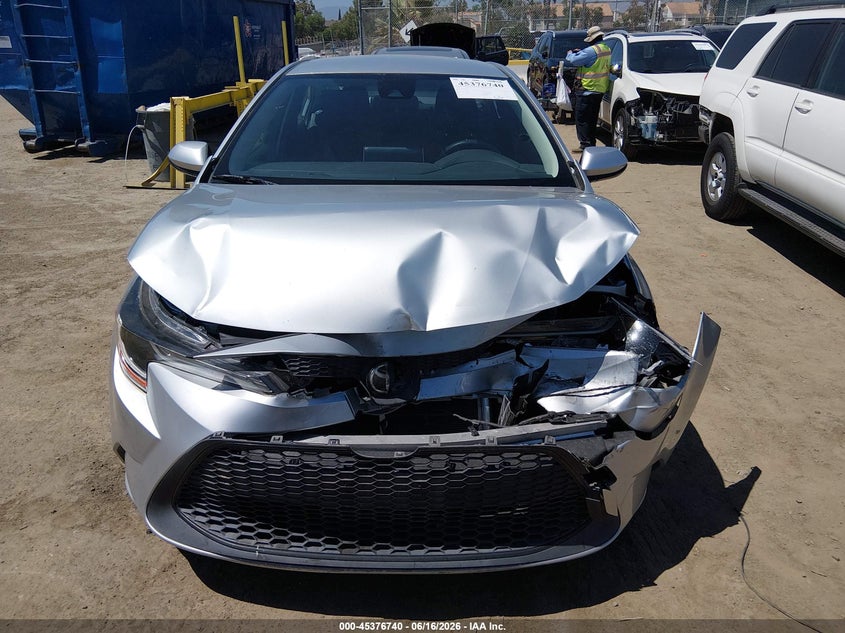 VIN JTDEPRAE1LJ101255 2020 TOYOTA COROLLA LE