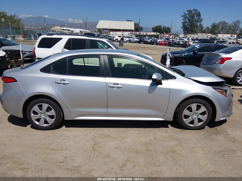 VIN JTDEPRAE1LJ101255 2020 TOYOTA COROLLA LE
