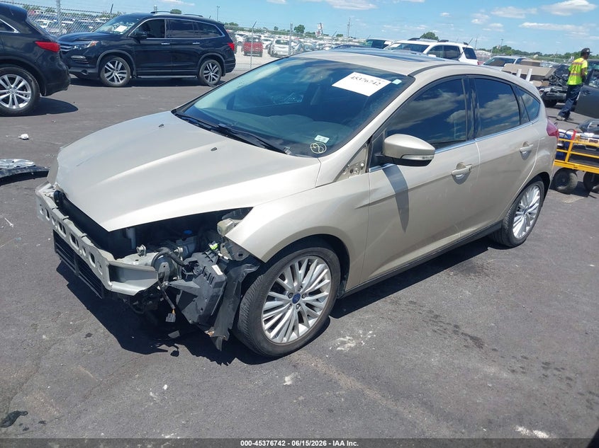 VIN 1FADP3N28HL324709 2017 FORD FOCUS TITANIUM