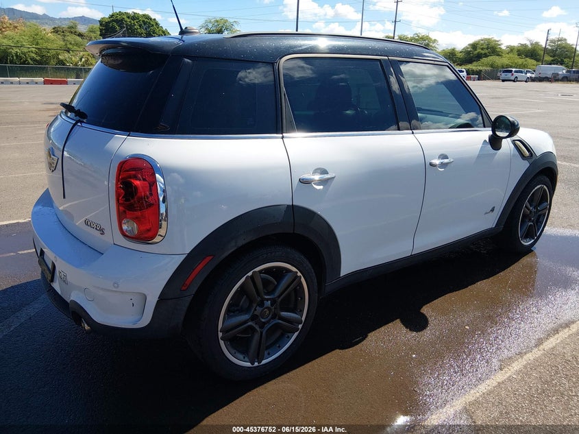 Vin: wmwzc5c54dwp30173, lot: 45874738, mini countryman cooper s 20134