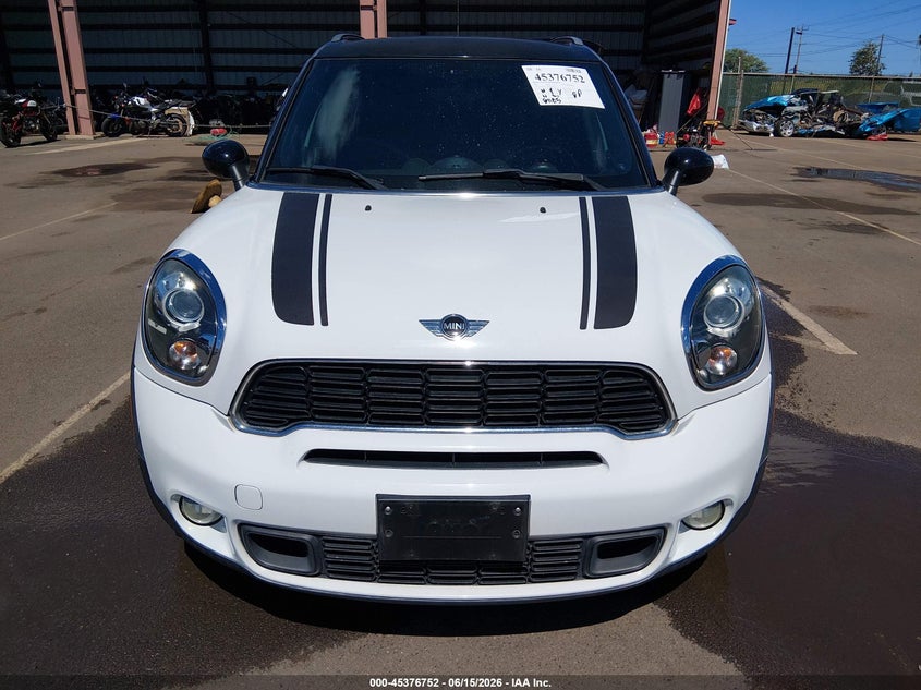 2013 Mini Countryman Cooper S VIN: WMWZC5C54DWP30173 Lot: 45376752
