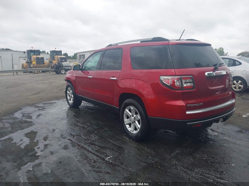 Vin: 1gkkrpkd1ej202987, lot: 45874739, gmc acadia sle-2 20143