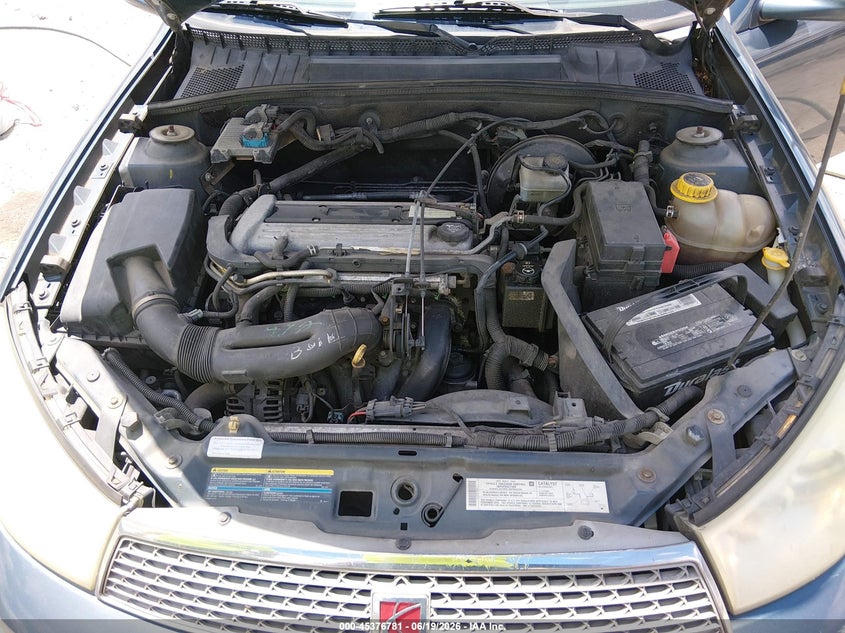 2004 SATURN LW SEDAN 2.2L I-4 DOHC, 140HP