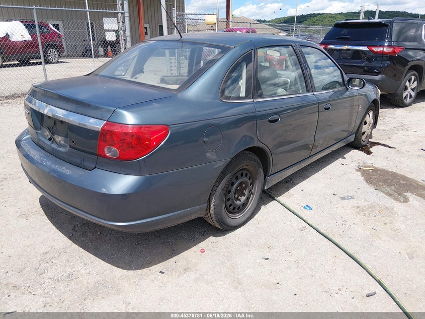 2004 SATURN LW SEDAN 2.2L I-4 DOHC, 140HP