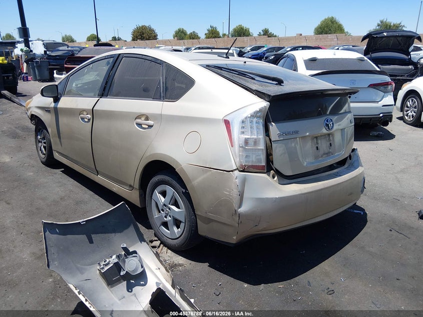2011 TOYOTA PRIUS HATCHBACK 1.8L I-4 DOHC, VVT, 98HP