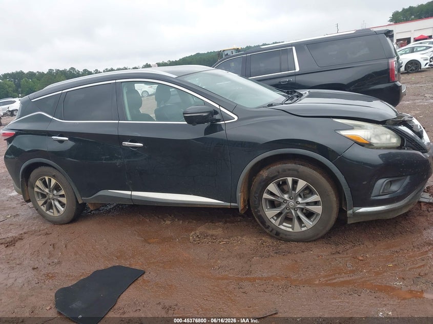2015 Nissan Murano Sl VIN: 5N1AZ2MH0FN227556 Lot: 45376800
