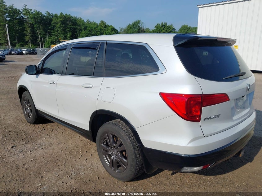Vin: 5fnyf6h61hb022888, lot: 45874796, honda pilot ex-l 20173