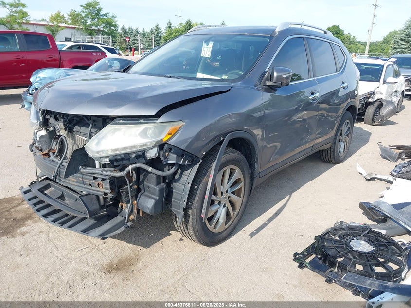 2014 Nissan Rogue Sl 5N1AT2MV0EC825244 photo 1