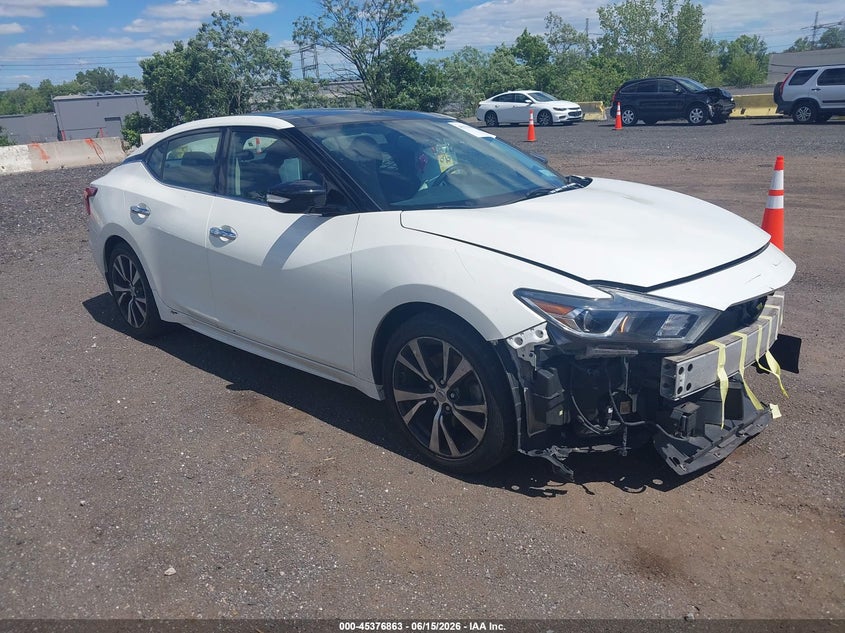 Vin: 1n4aa6ap7hc440121, lot: 45874849, nissan maxima 3.5 sl 20171