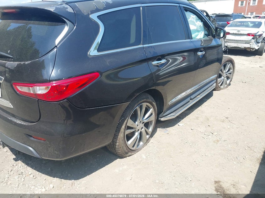 Vin: 5n1al0mm8ec523843, lot: 45874865, infiniti qx60 20144