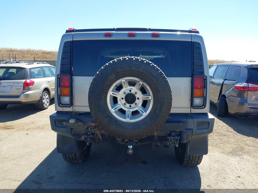 2003 Hummer H2 VIN: 5GRGN23U83H103567 Lot: 45376882