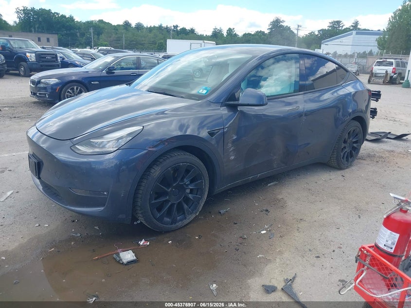 2021 TESLA MODEL Y auction photo 2