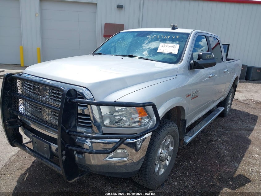 Vin: 3c6ur5dj3jg217554, lot: 45874909, ram 2500 big horn  4x4 6'4 box 20182