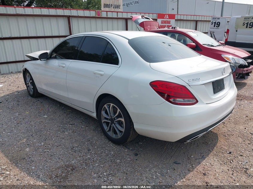 2017 MERCEDES-BENZ C 300 auction photo 3