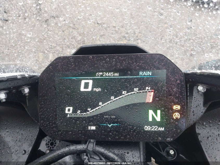 2025 BMW S 1000 Rr VIN: WB10P2309S6L61047 Lot: 45376953