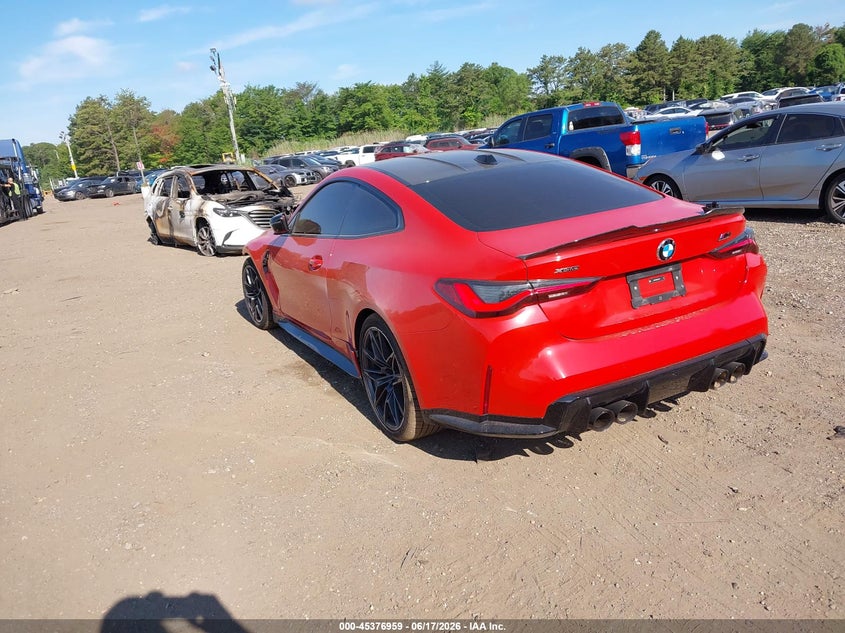 Vin: wbs43az09rcp71417, lot: 45874945, bmw m4 competition xdrive 20243