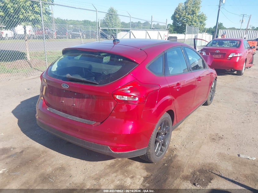 Vin: 1fadp3k23gl315953, lot: 45874948, ford focus se 20164