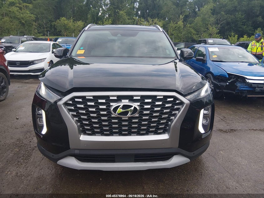 VIN KM8R4DHE9MU262113 2021 HYUNDAI PALISADE SEL