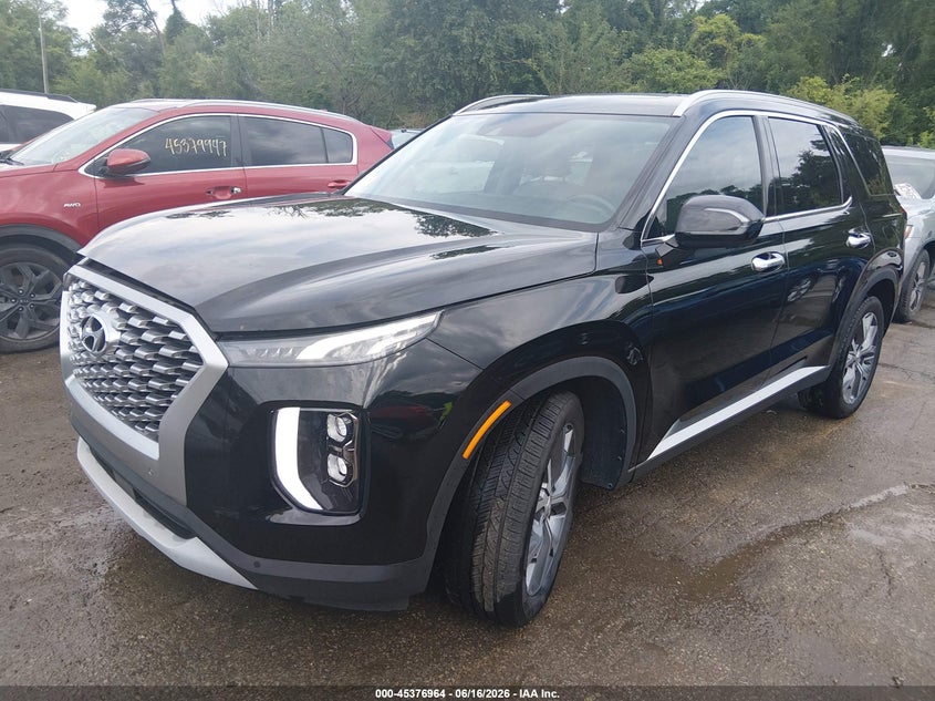 VIN KM8R4DHE9MU262113 2021 HYUNDAI PALISADE SEL