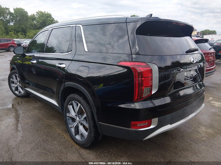 VIN KM8R4DHE9MU262113 2021 HYUNDAI PALISADE SEL