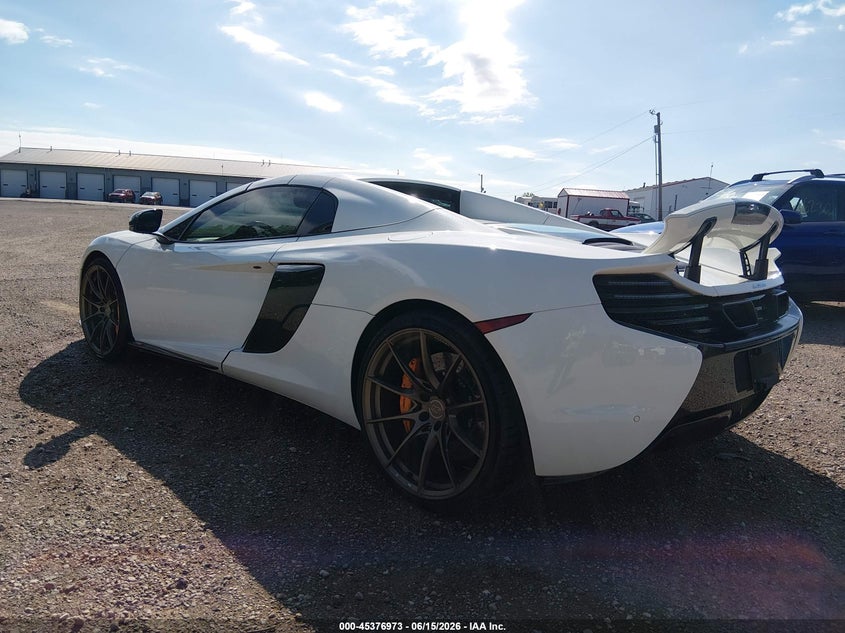 2016 MCLAREN 650S auction photo 3