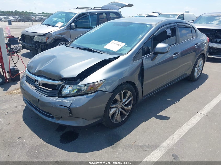 19XFB2F53CE104576 2012 HONDA CIVIC LX photo 1