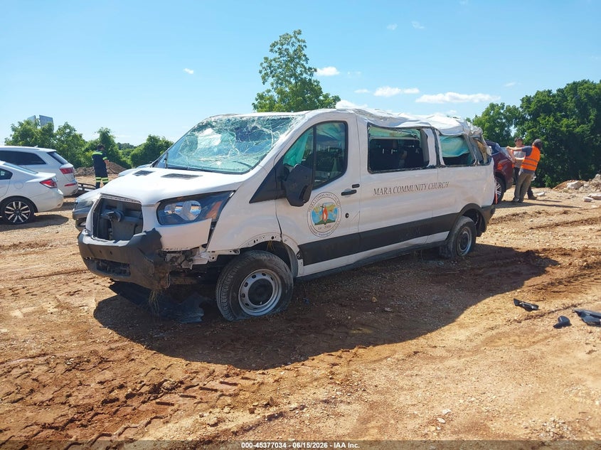 Vin: 1fbax2y87pkb79954, lot: 45875020, ford transit-350 passenger van xl 20232