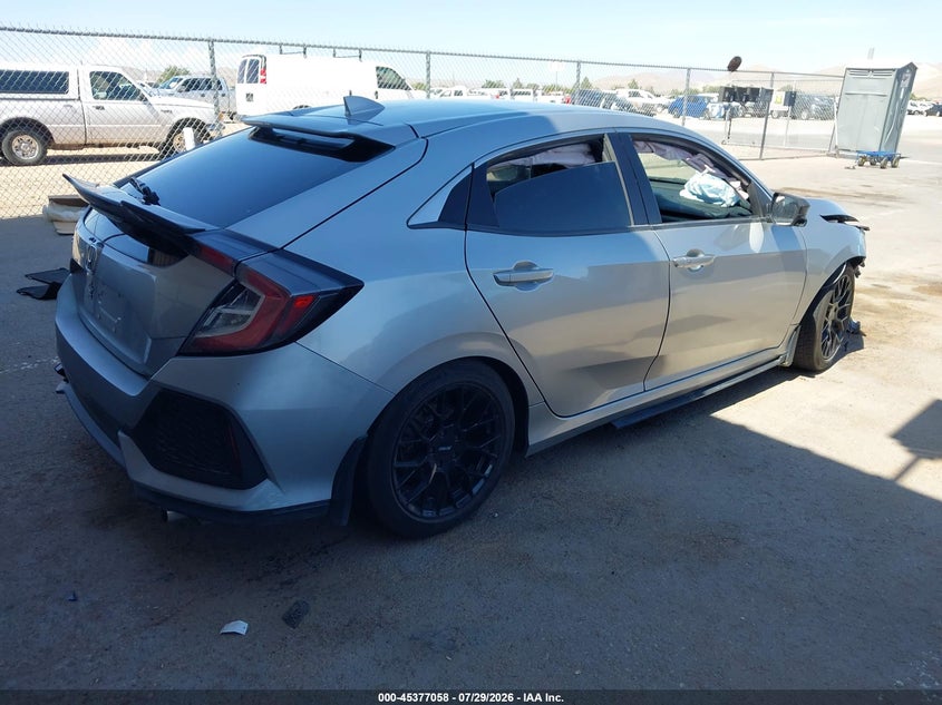 Vin: shhfk7h50hu202166, lot: 45875044, honda civic ex 20174