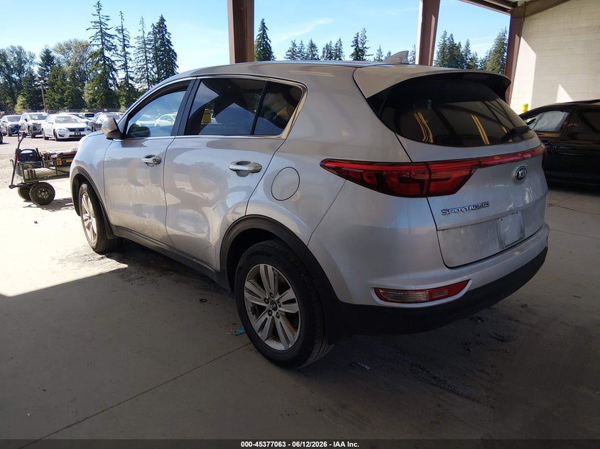 2019 KIA SPORTAGE auction photo 3