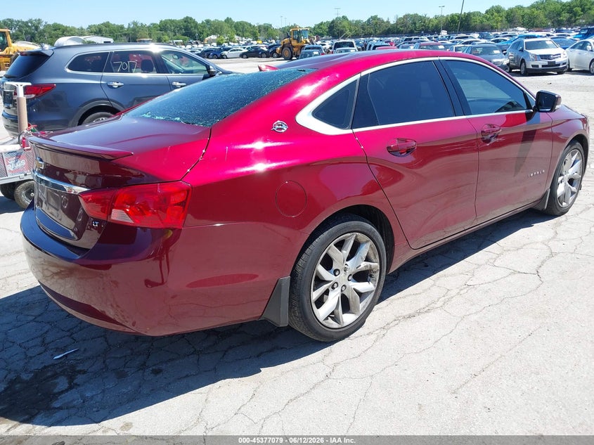 Vin: 2g1115s31g9205244, lot: 45875065, chevrolet impala 2lt 20164