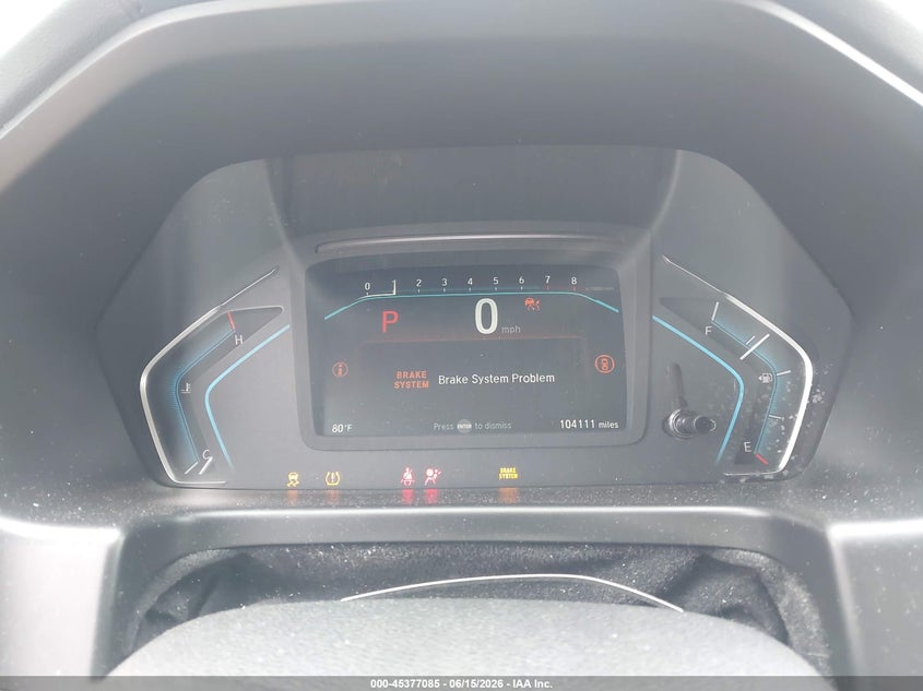 2021 HONDA ODYSSEY auction photo 7