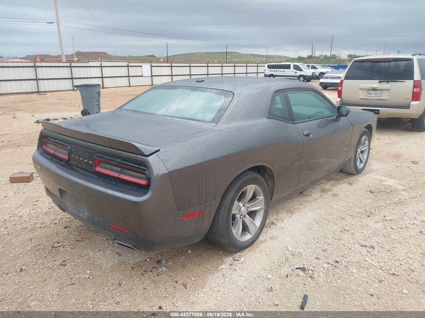 Vin: 2c3cdzag9jh286854, lot: 45875072, dodge challenger sxt 20184