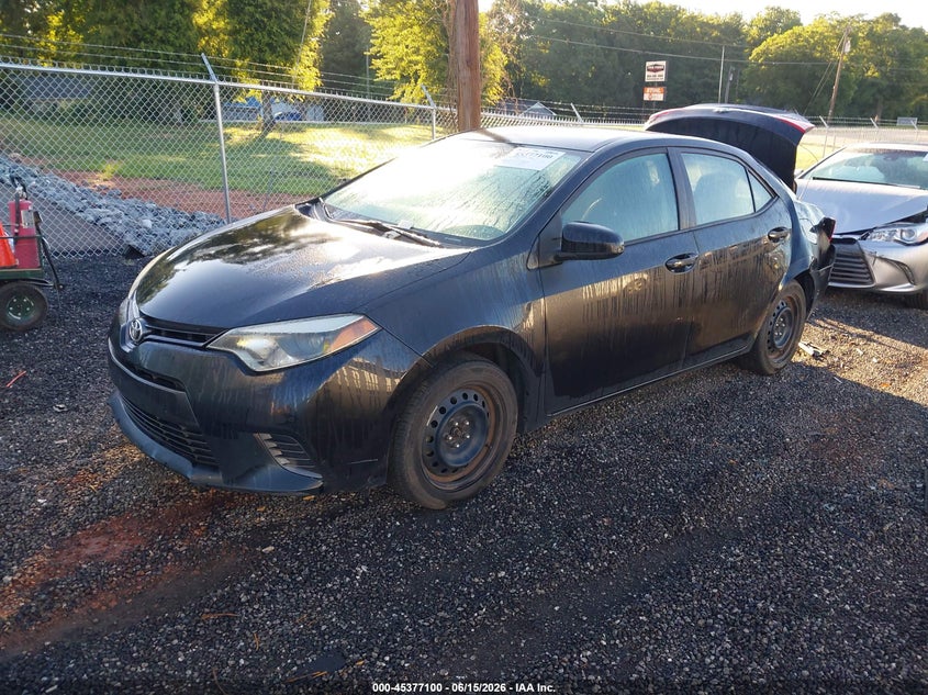 2015 Toyota Corolla Le 5YFBURHE9FP344295 photo 1