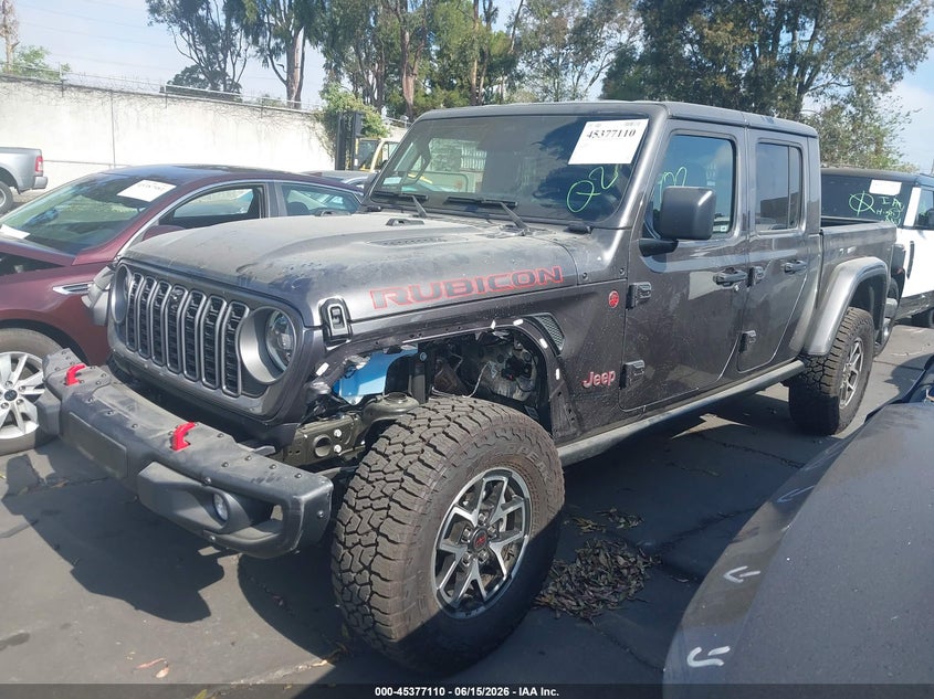 Vin: 1c6rjtbg3tl177149, lot: 45875096, jeep gladiator rubicon x 4x4 20262