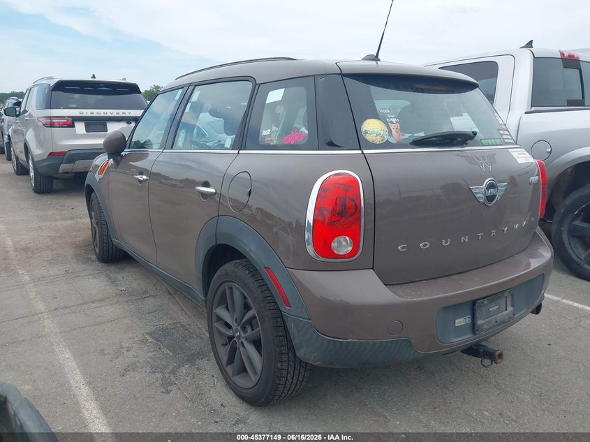 Vin: wmwzb3c5xewr37160, lot: 45875135, mini countryman cooper 20143