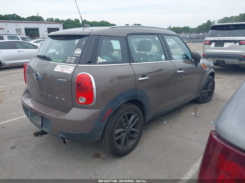 Vin: wmwzb3c5xewr37160, lot: 45875135, mini countryman cooper 20144