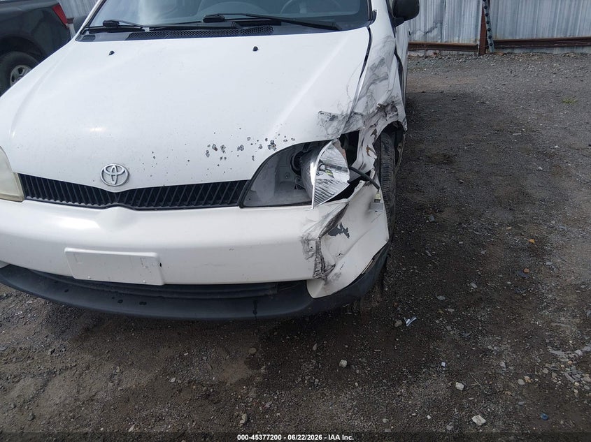 2002 Toyota Echo VIN: JTDAT123620210856 Lot: 45377200