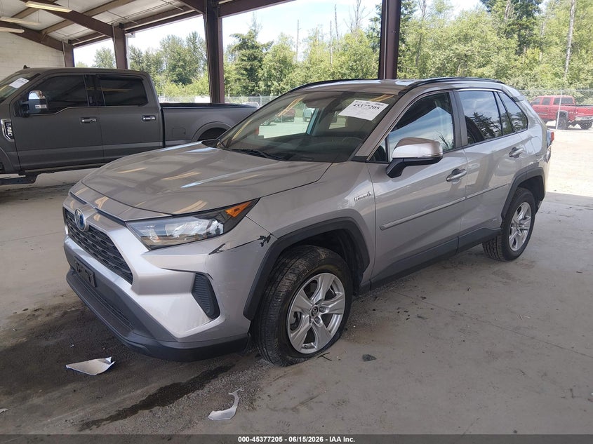 2019 TOYOTA RAV4 HYBRID auction photo 2