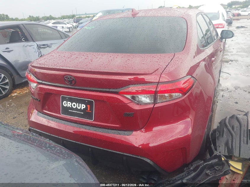 VIN 5YFS4MCE0TP281027 2026 TOYOTA COROLLA SE