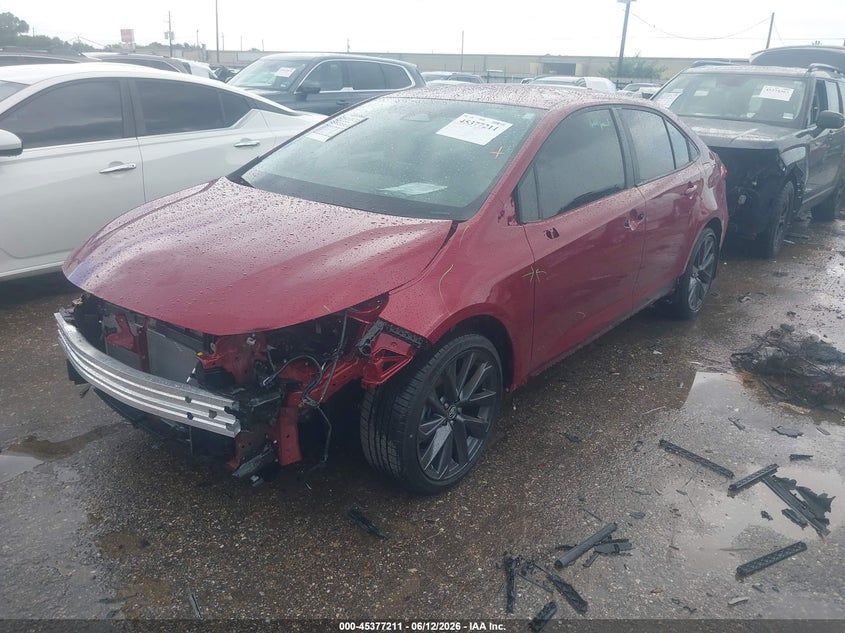 VIN 5YFS4MCE0TP281027 2026 TOYOTA COROLLA SE