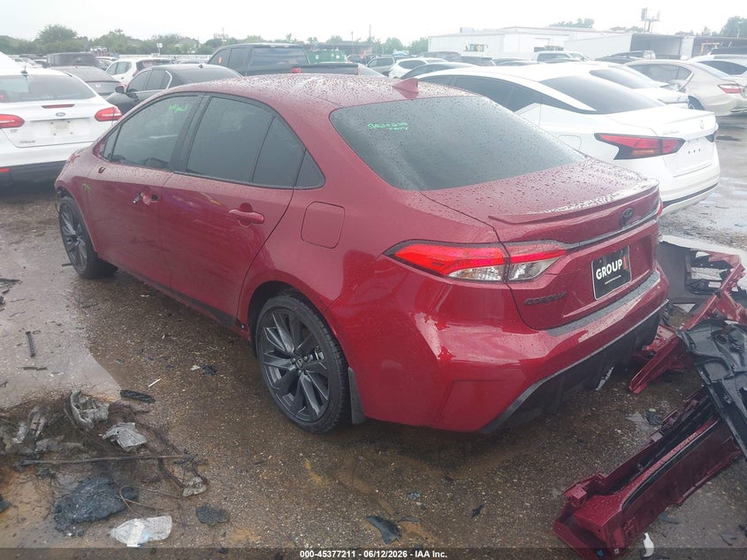 VIN 5YFS4MCE0TP281027 2026 TOYOTA COROLLA SE