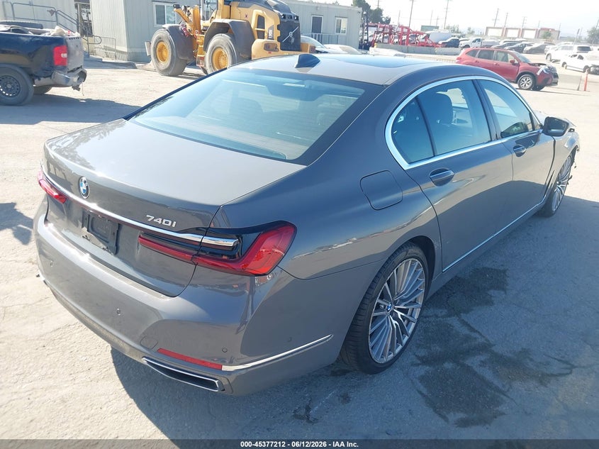 2020 BMW 740I auction photo 4