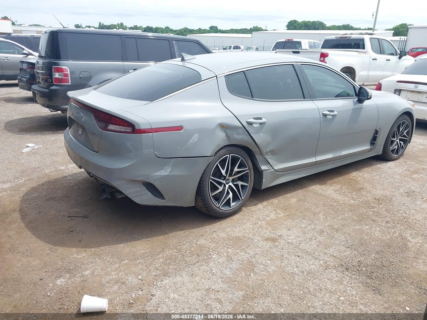 Vin: knae35ld6p6132113, lot: 45875200, kia stinger gt-line 20234