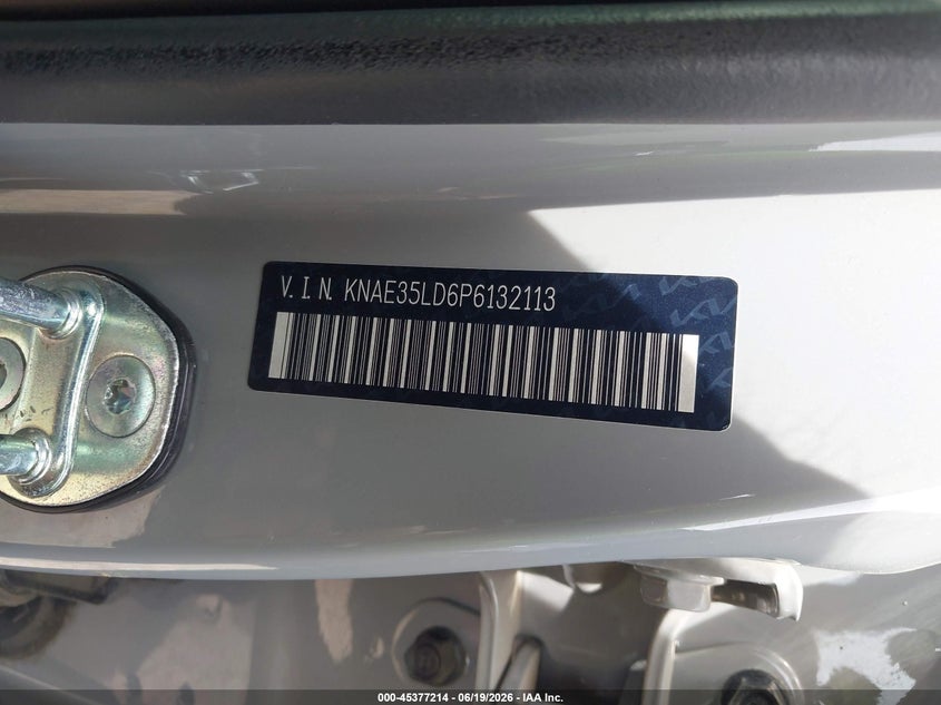 2023 Kia Stinger Gt-Line VIN: KNAE35LD6P6132113 Lot: 45377214