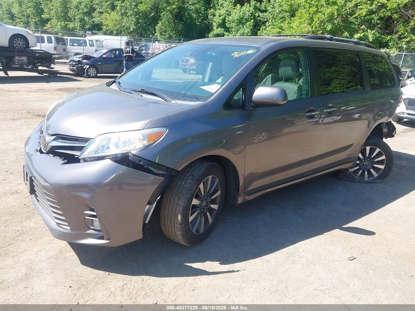 2018 TOYOTA SIENNA VAN 3.5L V-6 DI, DOHC, VVT, 296HP