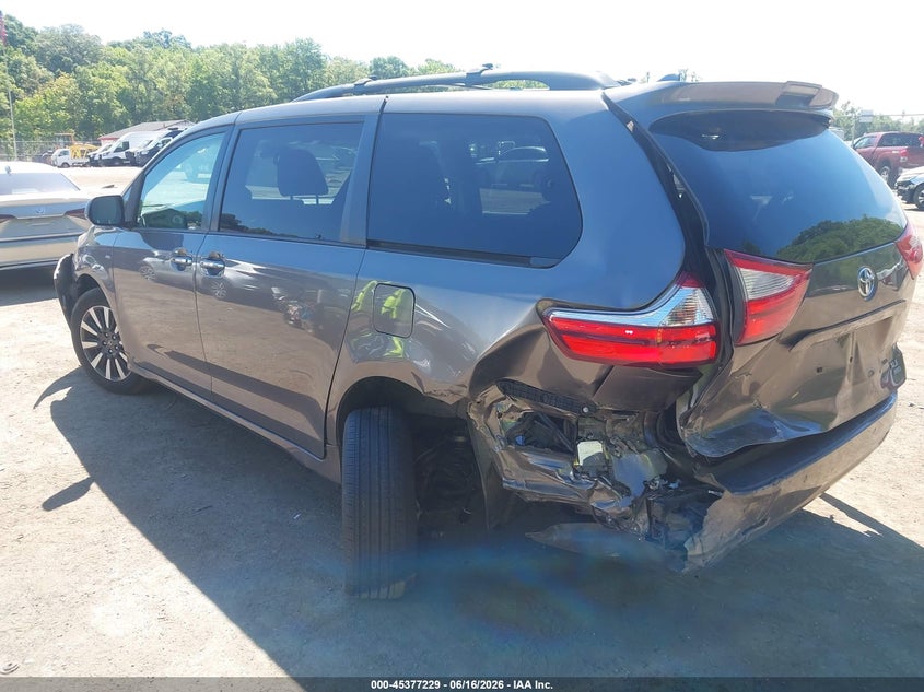 2018 TOYOTA SIENNA VAN 3.5L V-6 DI, DOHC, VVT, 296HP