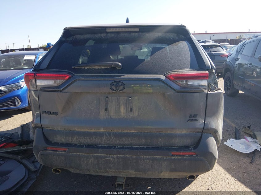VIN 2T3F1RFV7NW313578 2022 TOYOTA RAV4 LE